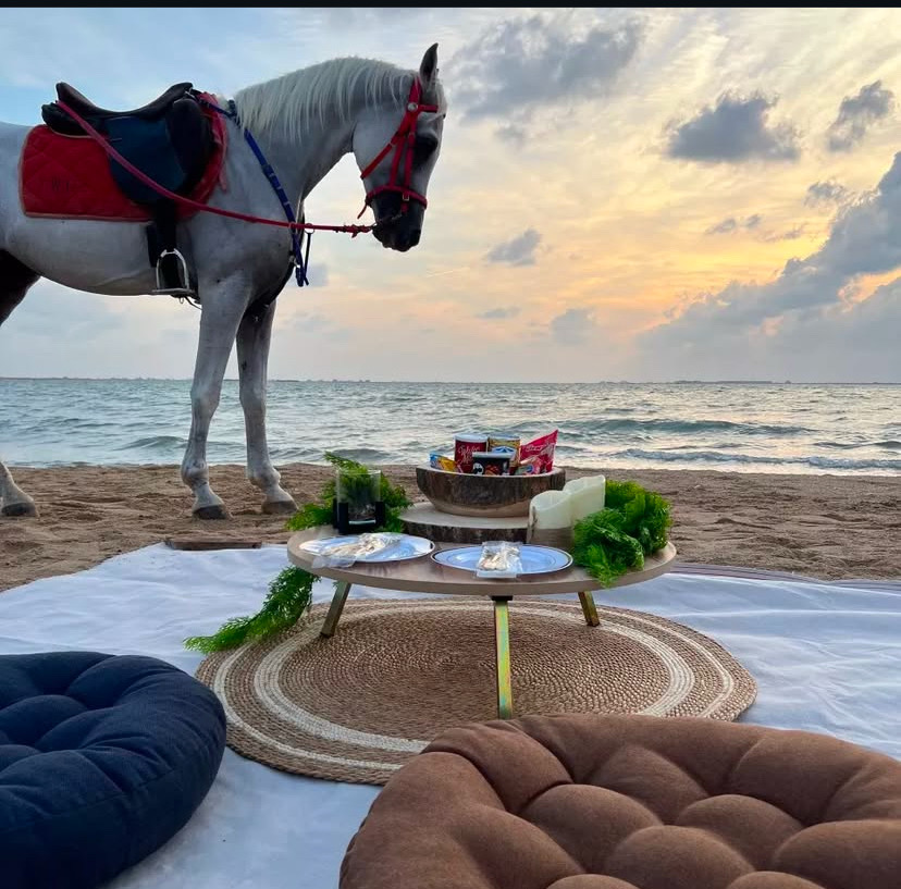 مربط الغروب للخيول