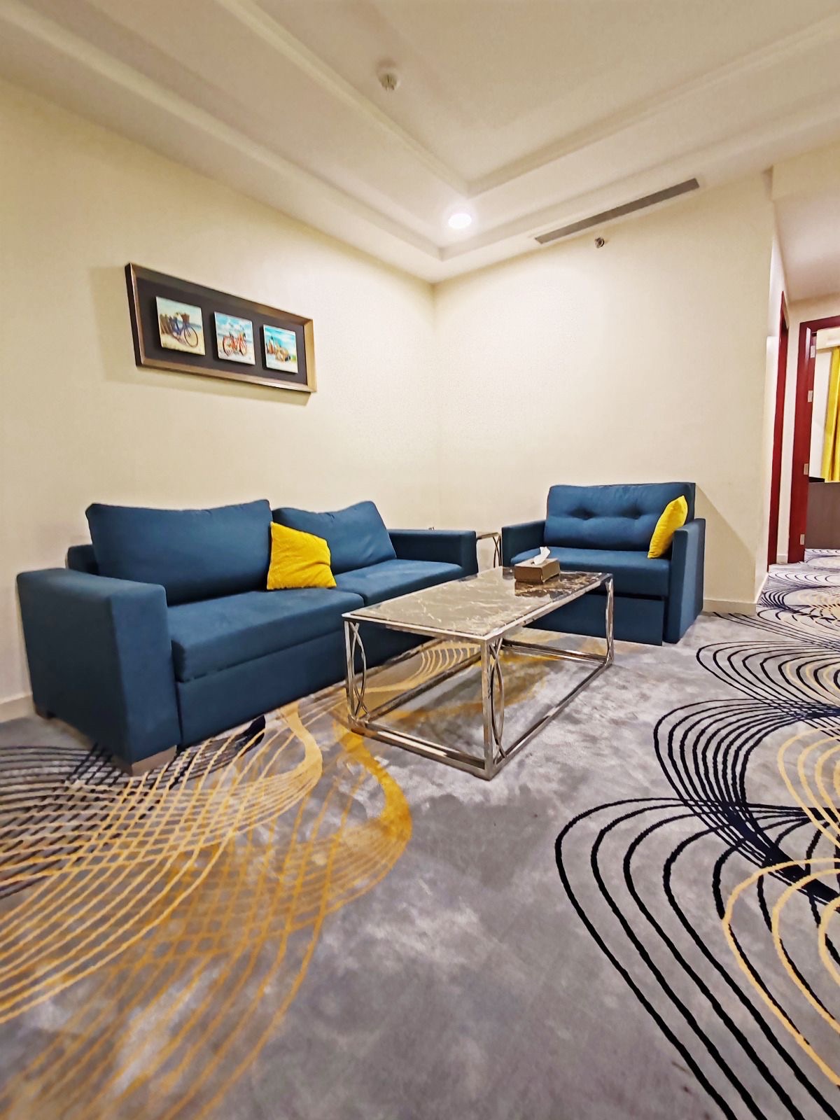 شقه فندقيه غرفتين وصاله